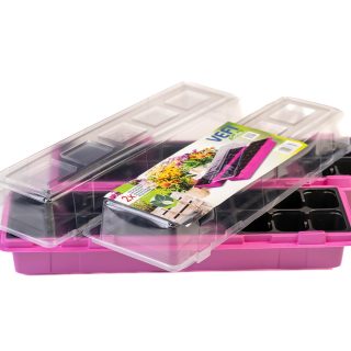 Pienoiskasvihuone pinkki 2 kpl VEFI