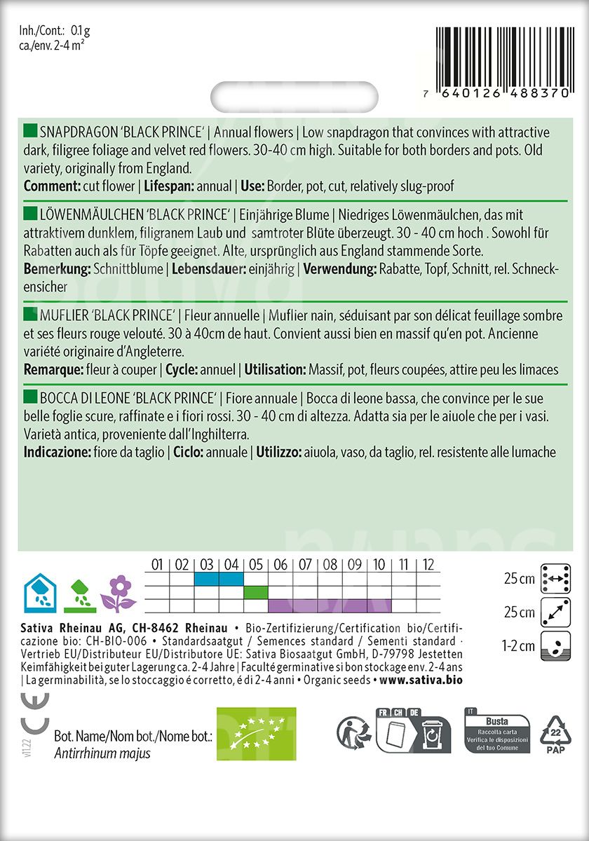 Leijonankita 'Black Prince' Luomu - Image 2