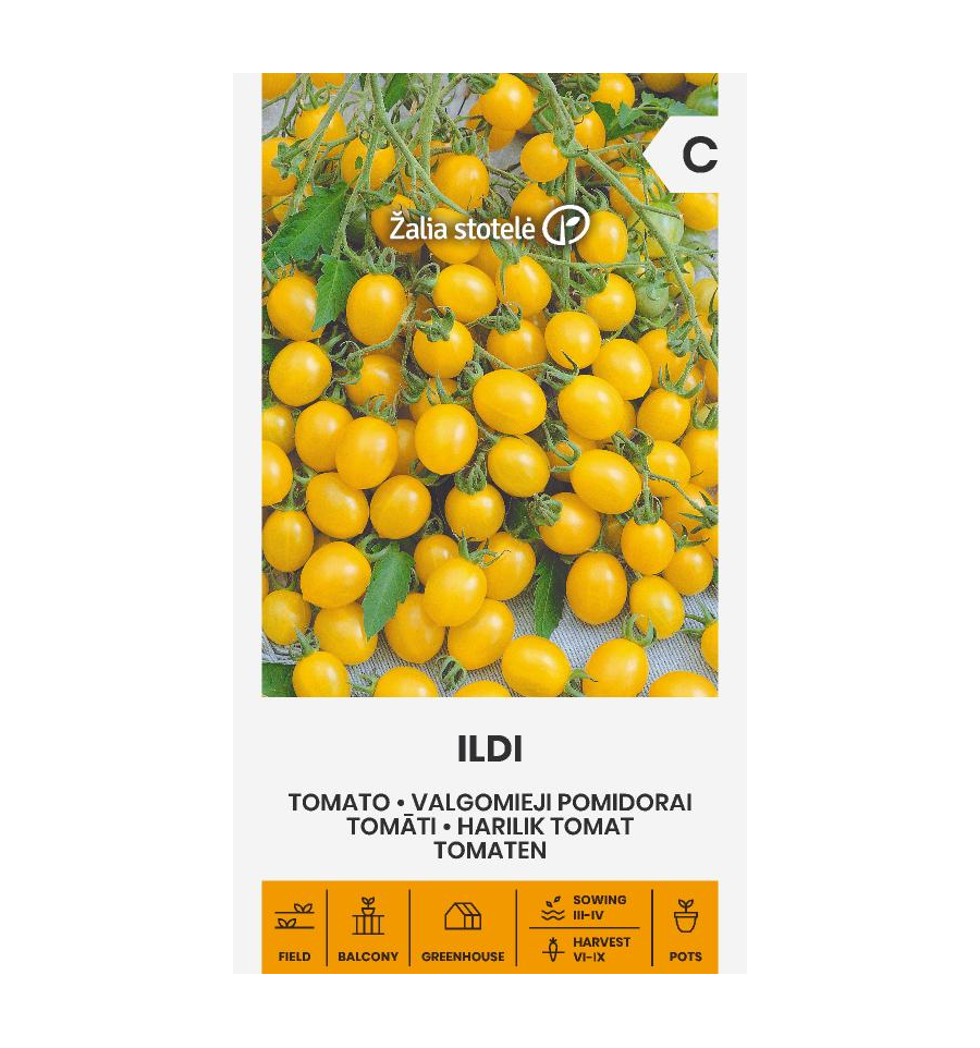 Tomaatti Ildi 0,2 g (ennakkotilaus, arvio saapumisesta viikko 10)