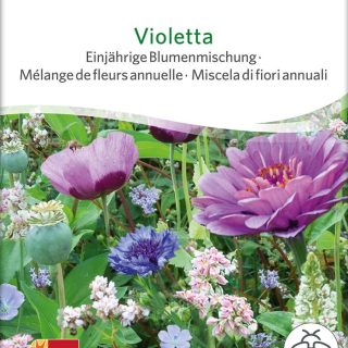 Luomukukkaseos violetti + sävyt