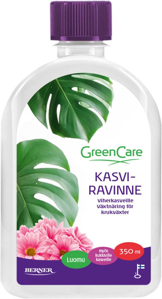 Kasviravinne viher- ja huonekasveille 350 ml luomu