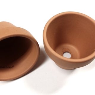Saviruukku "mini" 5 cm x 4,8 cm terrakotta 2 kpl