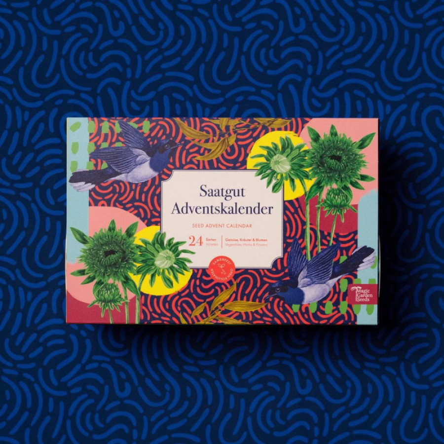 Joulukalenteri, 24 siemenpakkausta